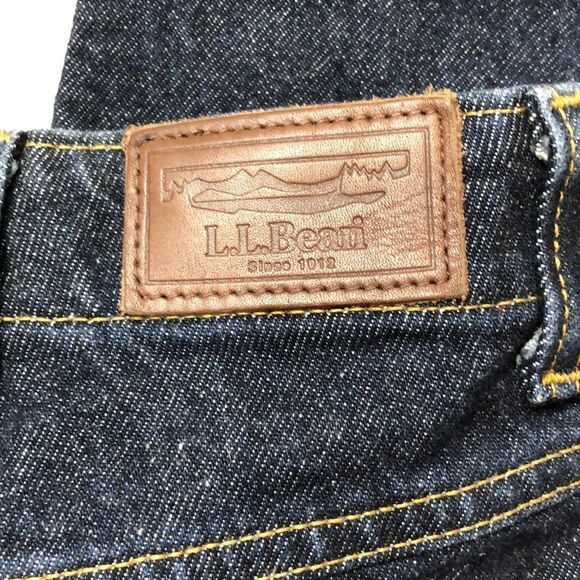 LL Bean Double Comfort Waist Womens Jeans 14P - Picture 10 of 15